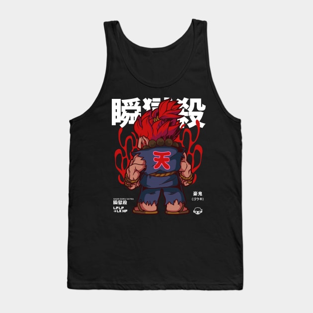 Chibi Raging Demon Tank Top by mankeeboi